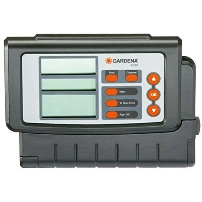 GARDENA Programmateur 4030 Classic - Programmateur d'arrosage automatique multivoies pour systèmes escamotables