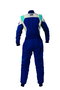 Omp Combinaison de course First Evo Elle My2025 Marine Bleu / Tiffany Taille 50