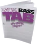ERNIEBALL Cahier de Musique Tablature Basse 21.6 x 27.9 cm