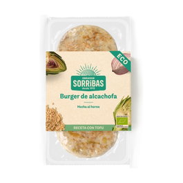 Obrador Sorribas Hamburguesa Artichaut Bio 2 pièces 160g