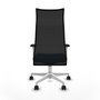 Piqueras y Crespo Chaise de Bureau Albacete Bleu Clair et Noir