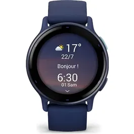 Garmin 010-02862-12 - Smartwatch Vivoactive 5 pour le sport avec GPS, cardio et Bluetooth, couleur bleu marine