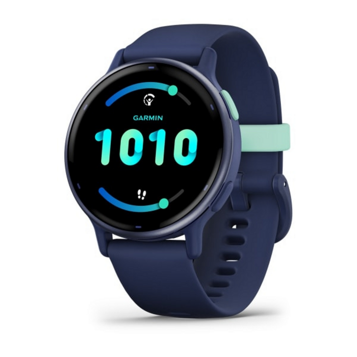 Garmin 010-02862-12 - Smartwatch Vivoactive 5 pour le sport avec GPS, cardio et Bluetooth, couleur bleu marine Garmin 010-02862-12 - Smartwatch Vivoactive 5 pour le sport avec GPS, cardio et Bluetooth, couleur bleu marine