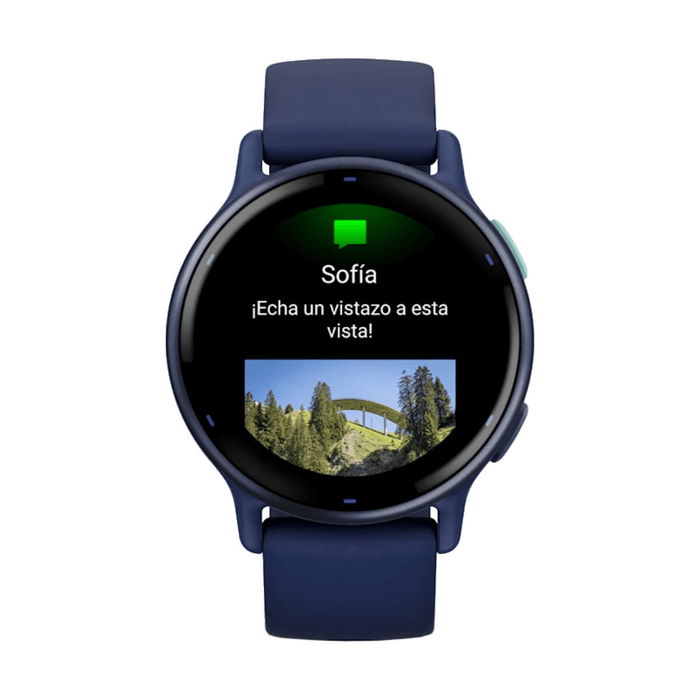 Garmin 010-02862-12 - Smartwatch Vivoactive 5 pour le sport avec GPS, cardio et Bluetooth, couleur bleu marine