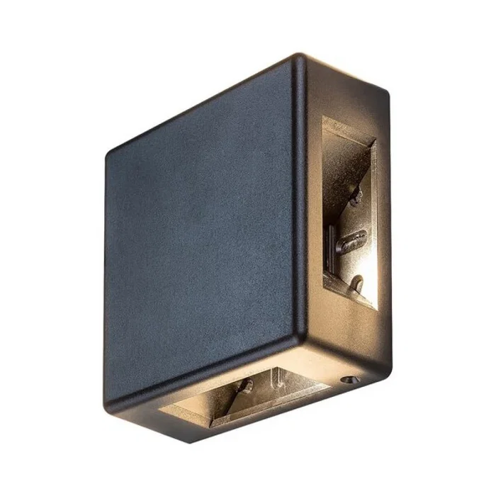 RABALUX Applique Extérieur "Lippa" LED 6W 190 Lm IP54 Noir Plastique - RAB-7317