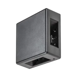 RABALUX Applique Extérieur "Lippa" LED 6W 190 Lm IP54 Noir Plastique - RAB-7317