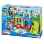 Vtech - Comissariat de Police Jouet 80-569922 avec Véhicules Tut Tut Bólidos María, Voiture, Hélicoptère et Accessoires - Jouet d'Éveil Enfant 12 mois et plus