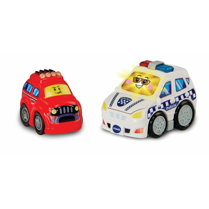 Jeu de Véhicules Vtech Tut Tut Bolidos 28 x 11,5 x 28 cm Police Jeu de Véhicules Vtech Tut Tut Bolidos 28 x 11,5 x 28 cm Police