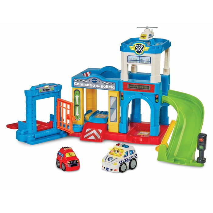 Jeu de Véhicules Vtech Tut Tut Bolidos 28 x 11,5 x 28 cm Police Jeu de Véhicules Vtech Tut Tut Bolidos 28 x 11,5 x 28 cm Police