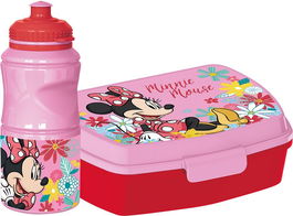 Licensing Caja Cadeau Bot.Easy Sport+Funny Sand. Box Minnie CZ11278 Bouteille 380 ml Enfant 4+