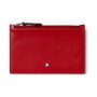 Montblanc MB129908 Porte-cartes en cuir rouge