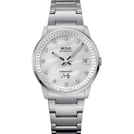 Montre Homme Mido COMMANDER LADY Argenté