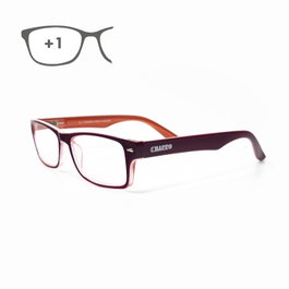 EL CHARRO Lunettes de lecture Kansas Violet / Orange +1,0