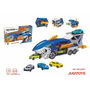 Camion Autotransporteur 3 voitures Requin 33 x 11 x 7 cm