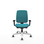 PIQUERAS Y CRESPO Chaise Alares Synchrone/Traslack Turquoise
