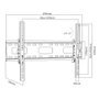 MacLean MC-421 Support de TV 32-90 pouces 80 kg