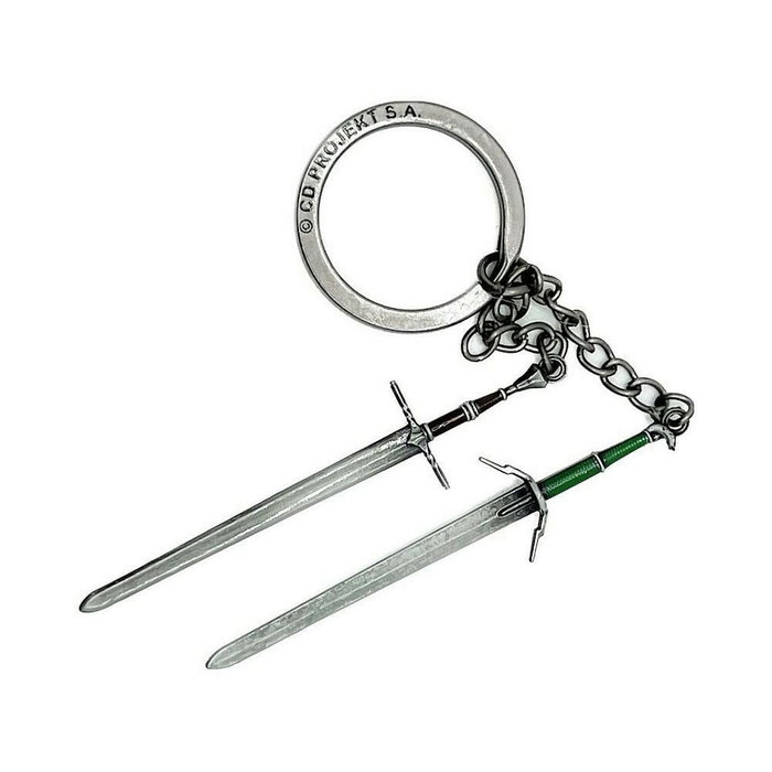 The Witcher III: Wild Hunt porte-clés Geralt Two Swords The Witcher III: Wild Hunt porte-clés Geralt Two Swords