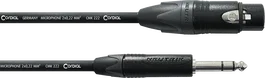 Cordial CPM 2.5 FV Câble XLR femelle vers jack 6,3 mm stéréo 2,5 m