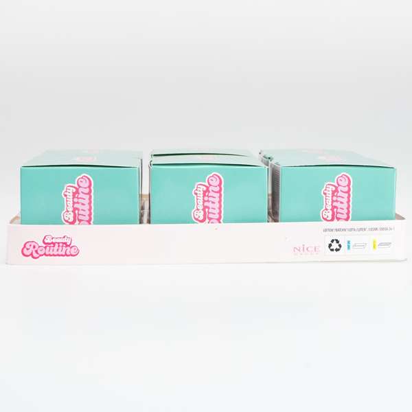 Nice Frasquito de discos hidratentes en forma de corazon Beauty Routine Nice Frasquito de discos hidratentes en forma de corazon Beauty Routine