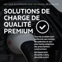 AEG Câble de recharge Type 2 triphasé 32A 480V AC 22kW pour véhicules électriques et hybrides - Longueur 5m - IP55