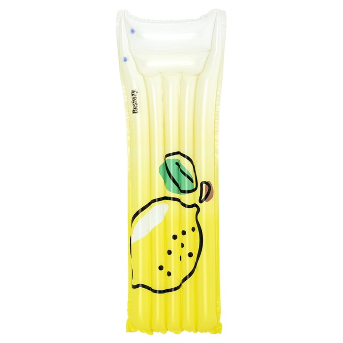 Bestway 44122 Matelas Gonflable Citron 183x69 cm Plage et Piscine