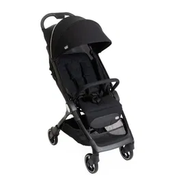 Chicco - Poussette Canne We 4 Roues - Ultra-légère 5.5 kg - Pliable d'une Main - Homologuée 22 kg - Compatible Sièges-auto Kory/First-Seat - Noir