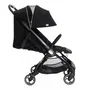 Chicco - Poussette Canne We 4 Roues - Ultra-légère 5.5 kg - Pliable d'une Main - Homologuée 22 kg - Compatible Sièges-auto Kory/First-Seat - Noir