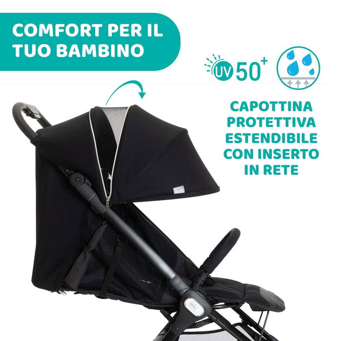 Chicco Poussette canne WE - Noir