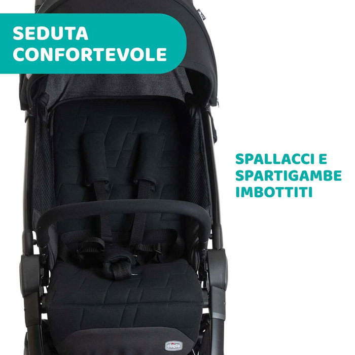 Chicco Poussette canne WE - Noir
