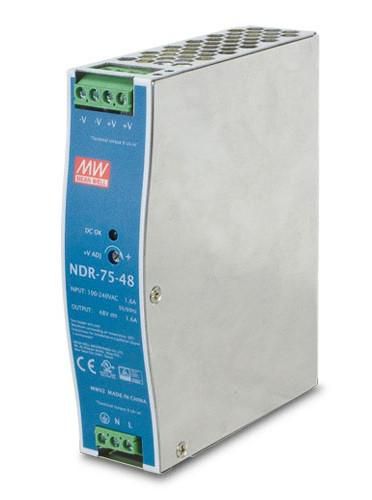 Planet Alimentation Secteur Rail DIN Industriel Monosortie 48V DC - Bloc d'alimentation compact pour équipements industriels avec protections Planet Alimentation Secteur Rail DIN Industriel Monosortie 48V DC - Bloc d'alimentation compact pour équipements industriels avec protections