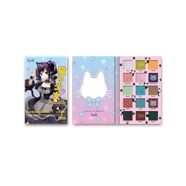 Rude Cosmetics Cat Girl Chronicles Palette de fards à paupières, 15 nuances