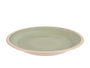 Vessia Plat à dessert en grès vert avec bord 19 cm (Set de 36)