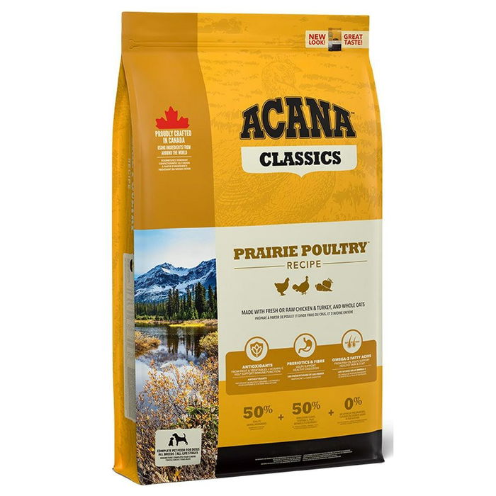 Nourriture Acana Classics Prairie Poultry Adulte Poulet 14,5 kg Nourriture Acana Classics Prairie Poultry Adulte Poulet 14,5 kg