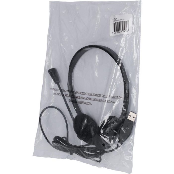 Sandberg USB-A Headset Bulk - Micro-casque USB-A pour PC, pack professionnel pour réunions en ligne