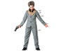 BigBuy Carnival Déguisement de Clown Gris avec Veste et Cravate pour Enfant 10-12 Ans