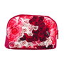 PERONA Nécessaire de voyage en polyester avec poche intérieure et fermeture à glissière - 28.5x19x10 cm - Coloris Roses
