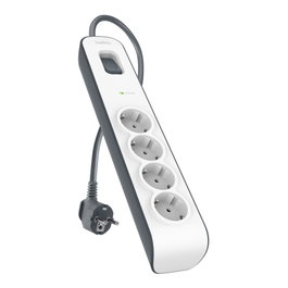 Belkin BSV400vf2M-V2 Multiprise 4 prises Schuko avec protection contre les surtensions