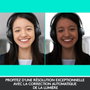 Logitech BRIO Webcam USB 4K/30 FPS et 1080p/60 FPS pour Streaming avec IA, XSplit et Désencombrement de l'Arrière-Plan