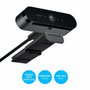 Logitech BRIO Webcam USB 4K/30 FPS et 1080p/60 FPS pour Streaming avec IA, XSplit et Désencombrement de l'Arrière-Plan