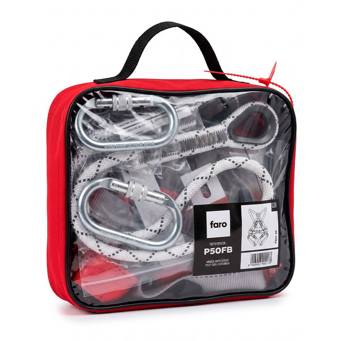 Faru Kit antichute avec harnais P50FB, ceinture et mousquetons C176