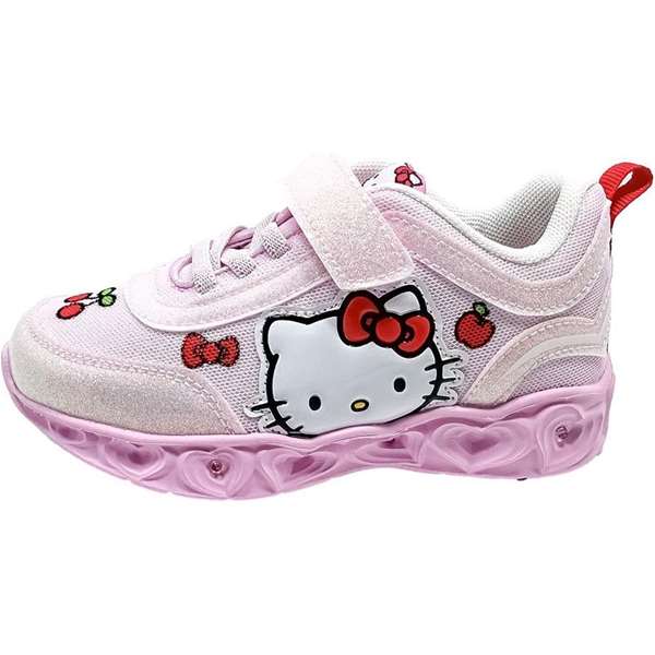 Cerdá T032 Chaussures de sport Hello Kitty avec éclairage et semelle légère en EVA - Taille 32 - Rose Clair - À partir de 3 ans