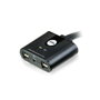 Aten US424 Commutateur de partage de périphériques USB 2.0 à 4 x 4 ports