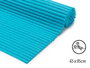 KINVARA Tapis antidérapant 65x95cm Gris + Naranja + Azul
