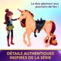 Spin Master Coffret Feu de Camp de Cinder L'Ecole des Licornes - Poupée Valentina + Licorne