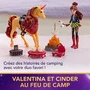 Spin Master Coffret Feu de Camp de Cinder L'Ecole des Licornes - Poupée Valentina + Licorne
