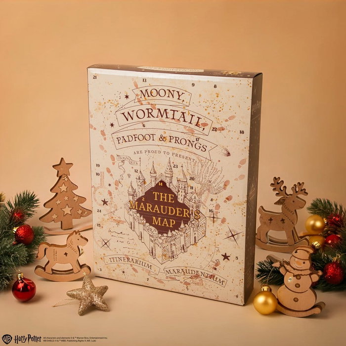 Cinereplicas Harry Potter calendrier de l'avent Marauder's Map New Edition 2026