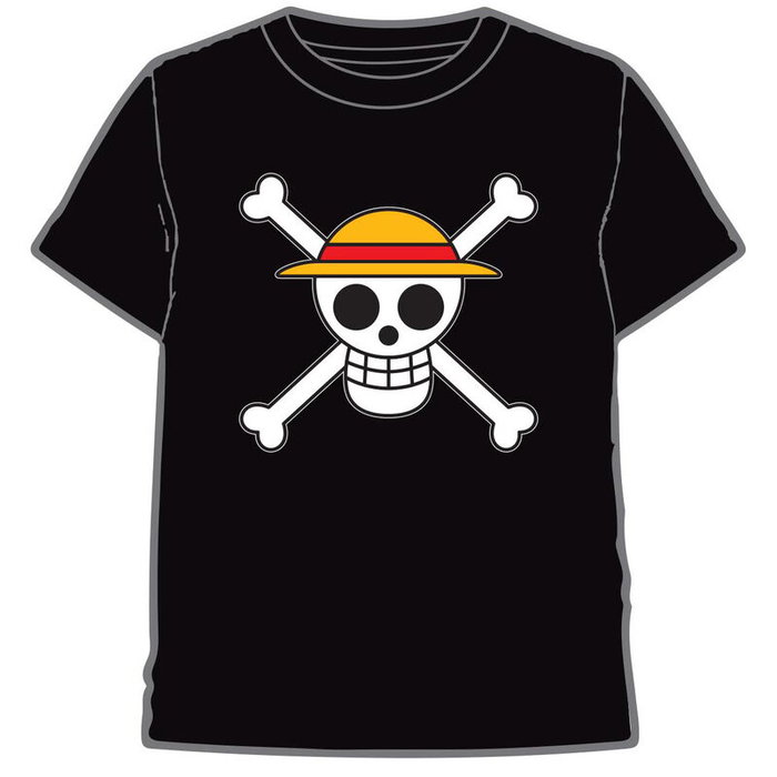 TOEI ANIMATION - T-shirt adulte imprimé Calavera One Piece en coton - Taille XL TOEI ANIMATION - T-shirt adulte imprimé Calavera One Piece en coton - Taille XL
