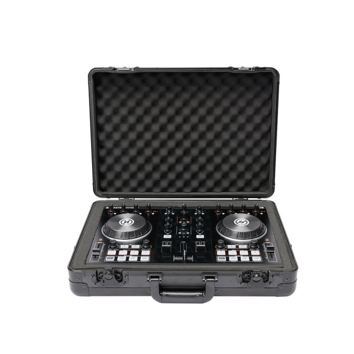 MAGMA Carry Lite Dj-Case L - Malette pour contrôleurs de taille moyenne en MDF et aluminium, avec mousse EVA, 37,5 x 51 x 16 cm MAGMA Carry Lite Dj-Case L - Malette pour contrôleurs de taille moyenne en MDF et aluminium, avec mousse EVA, 37,5 x 51 x 16 cm