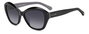 Kate Spade AGLAIA-S-807 lunettes de soleil noir et gris