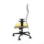 Piqueras y Crespo Fauteuil de Bureau Albacete Crème et Blanc